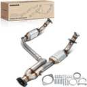 A-Premium Catalytic Converter Kit Direct-Fit Compatible with 1999-2006 Chevy, GMC & Cadillac Models - Silverado 1500 Avalanche Suburban Tahoe Sierra Yukon Escalade - 4.3L 4.8L 5.3L - EPA Compliant