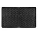 All Weather Mat for Wonderfold W4 - Compatible with Wonderfold Stroller Wagons, Made from TPE to Protect Wagon from Sand, Dirt, and Water Heavy Duty Sturdy Durable, Black33.5"x20.5"x0.75"