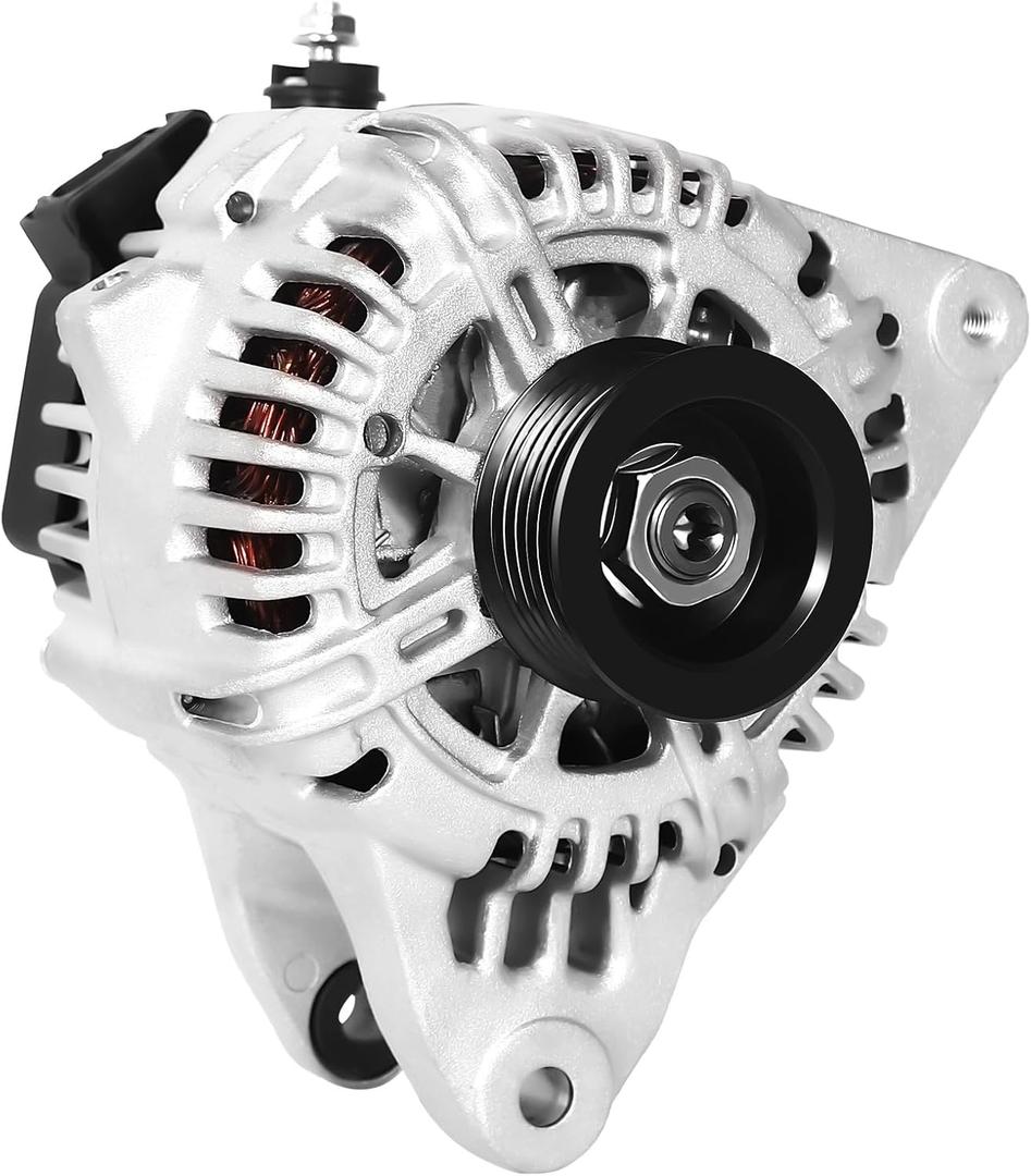 11188N Car Alternator 120 Amp Replacement for 2005-2010 Kia Magentis Sportage Optima, V6 2.7Lfor 2005-2009 Hyundai Tucson Tiburon Sonata Santa Fe, AVA0066 2655524 3730037800