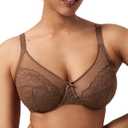 HSIA Minimizer Bras for Women Enchante Full Coverage Underwire Bras Plus Size Lifting Floral Lace Bra for Heavy Breast