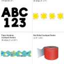 Carson Dellosa Happy Place 706PC Teacher Supplies, Calendar, Welcome Banner, Borders, Posters, Stickers, Name Labels for Kids and More Back to School Decorations for Bulletin Board and Classroom Decor
