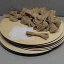 12 Pcs 16 Inch Wood Circles for Crafts Unfinished Round Wood Discs Blank Wooden Rounds Slices Round Wooden Door Hanger Signs with Bows, Twine and Glue Points for DIY Craft Holiday Decor,5 mm Thick