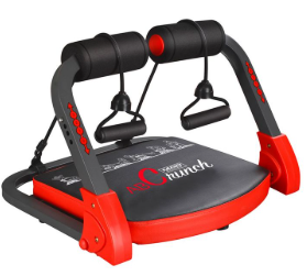 MBB Ab Crunch Machine,Exercise Equipment for Home Gym Equipment for Strength Training with Resistance Bands, Abs and Total Body Workout,Sole Brand and Patent Owner(Black)