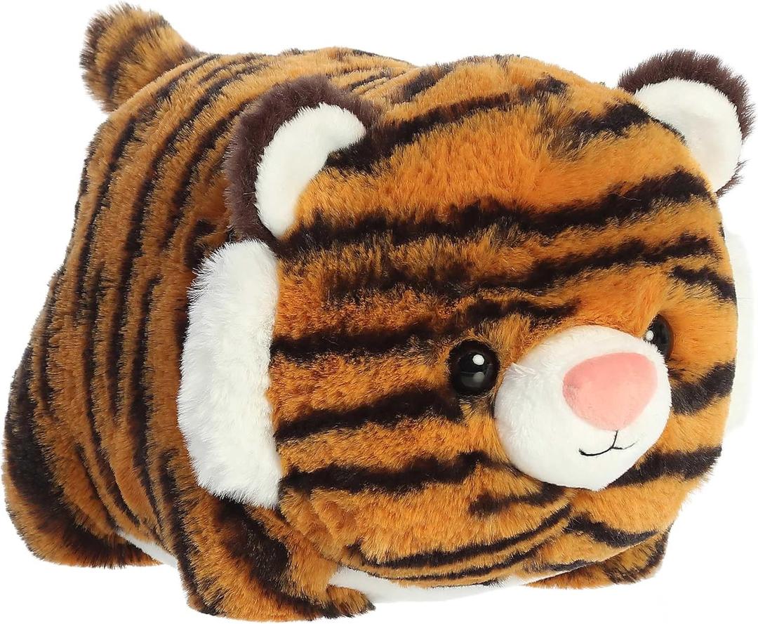 Aurora Adorable Spudsters Tiffany Tiger Stuffed Animal - Comforting Cuddles - Playful Companions - Orange 10 Inches