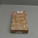 Slohif Butterfly Mini Oven Mitts Set Purple Flower Extended Short Heat Resistant Kitchen Gloves for Women, 100% Cotton Oven Mitts with Silicone Grips, Non-Slip and Thick Durable for Cooking & Baking 