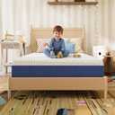 Gelsea 6 Inch Twin Size Mattress, Firm Gel Memory Foam Twin Mattress in a Box, Firm Back Support for Pressure Relief & Spinal Alignment, CertiPUR-US Certified, Fiberglass-Free