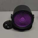 Desk Fans, Digital Display Rechargeable USB Fan, Desk Fans Small Quiet 100 Speeds Strong Wind, 4000mAh Battery Operated Portable Fan for Bedroom, Office, Dorm, Bedside, Home, Beige