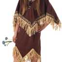 Princess Wildflower Costume for Child (Small, Brown)