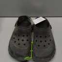 Crocs Unisex Adult Offroad Sport Clogs, Black/Graphite, 10 Men/12 Women