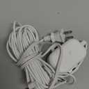 ALERTCAM Outdoor Power Adapter for Stick Up Cam Battery/Plug-in 3rd Gen, 25 ft Weather Resistant Charging Cable with Barrel Plug Continuously Charge Your Security Camera, White