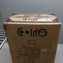 Coolife Luggage Set Carry On Suitcase,3 piece, Black(BP/TB/20)