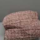 SEALY Electric Blanket Heated Throw 50"x60" Soft Double Sherpa Super Cozy with 6 Fast Heating Levels & 2-10 Hours Auto-Off, Over-Heat Protection, Machine Washable, Rust Red