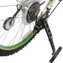 Bicycle Training Wheels, Universal Kids Bicycle Balance Stabiliser Mounted Kit Bike Balance Stabiliser Assist, Heavy Duty Adjustable Bike Training Wheels for 16 to 24 Bicycles(Black)