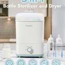 Papablic Baby Bottle Sterilizer and Dryer Pro, Esterilizador De Biberones, Electric Steam Sterilizer for Baby Bottles, Pacifiers, and Pump Parts, Large Capacity 10 Bottles