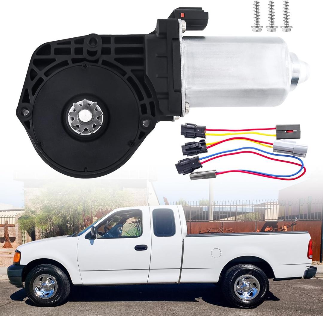 Power Window Motor Compatible with Ford Expedition 1997-2002/F-150 1997-2003/F-150 Heritage 2004/F-250 1997-1999/F-250 HD 1997/F-350 1997 & Lincoln Navigator 1998-2002,Replace# F65Z1523395-AB (742-272)