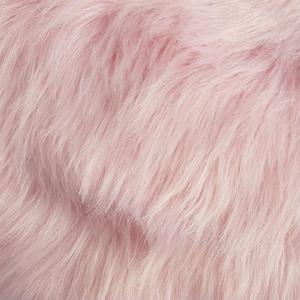 Faux Fur Fabric Craft Fur for Crafts,Gnomes,Costume,Fursuit,Decoration(10x10 inches,Baby Pink)