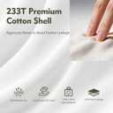 14"x24" Pillow Inserts Soft Feather Pillow Set of 1 Indoor Decorative Sofa Down Pillows Bed Pillows Couch Pillow
