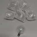 40 Watt E12 Candelabra Base Round Bulbs,G50 Light Bulbs for Full Size Scentsy Warmer,Chandelier,Decorative Vanity Lights,Ceiling Fans Lights,120V Dimmable Globe G16 1/2 Bulb,2700K Warm White,6 Pack