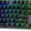 Redragon K556 PRO Upgraded Wireless RGB Gaming Keyboard, BT/2.4Ghz Tri-Mode Aluminum Mechanical Keyboard w/No-Lag Connection, Hot-Swap Linear Quiet Red Switch