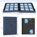 9 Pocket Card Binder,360 Pockets Trading Card Binder,Double Sided Pocket Collection Binder,Card Folder for MTG,TCG,Game Cards,Sport Cards,Navy Blue