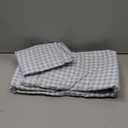 Nayoroom Gingham Duvet Cover Full Size Blue White Plaid Checkered Comforter Cover 3 Pcs Soft Breathable Washed Microfiber Grid Farmhouse Bedding Set with Pillow Shams