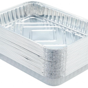 Waytiffer 20Pack Drip Pans Compatible with Weber Grills Spirit Gas Grills, Q Grills, Genesis and Genesis II LX 200 300 Series,Disposable Aluminum Foil BBQ Grease Trays, 8.5 x 6 Inch