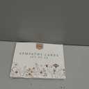 24 Pcs Bulk Sympathy Cards with Envelopes, Condolence Cards with 6 Designs | Quality Materials with Thoughtful Messages Inside| 6 Watercolor-style Designs Evoke an Elegant and Poetic Ambiance