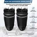 Rear Air Suspension Spring Bags for 2013-2018 Dodge Ram 1500 68248948AA, 68069813AA, 4877136AA, 4877136AB, Air Ride Spring Bags 2Pcs (2013-2018)