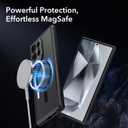ESR for Samsung Galaxy S25 Ultra Phone Case, Compatible with MagSafe, Magnetic Case for S25 Ultra, Military-Grade Protection, Yellowing Resistant, Classic Series, Frosted Blue