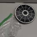 AISITIN 3.7W Solar Bird Bath Fountain Upgraded 6.3" Solar Glass Panel, Solar Powered Fountain Pump with Integrated Bracket & Storage for Bird Bath, Pond, Garden, Aquarium and Outdoor