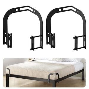 Mattress Slide Stopper, YUOROS Corner Mattresses Retainer Bar Keep Mattress from Sliding Stopper to Prevent Sliding Holder in Place Gripper for Metal Bed Frame