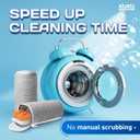 2-Pack Shoe Washing Machine Bag, 360 Deep Shoe Laundry Bag for Washer, Reusable Mesh Shoe Bag with Secure Zipper, Easy Clean Shoe Bag for Sneakers, Tennis Shoes & Gym Trainers