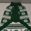 KOOLTAIL Cable Knit Dog Sweater Turtleneck, Cold Weather Pullover Classic Knitwear, Snowflake Pattern Thick Warm Winter Pet Clothes, Dog Christmas Sweater for Small Medium Large Dogs Cats, Green L