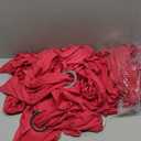 50 Pack Hot Pink Chair Sashes, Spandex Chair Bands Bows for Wedding Party Birthday Baby Shower Decor, Hot Pink Sashes for Chairs Banquet Events Decoration