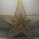 80cm Gold Light Up Star