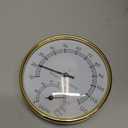 Metal Sauna Hygrothermograph Thermometer Hygrometer Sauna Room Accessory | 1 Piece Metal Temperature and Humidity Thermometer