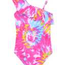 Snowheart Girls Swimsuit Toddler Bathing Suit One Piece Kids Swim Suit for 4t 5t Size 6-7 7-8 Swimwear