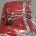 Lelepet Dog Coat Warm Dog Winter Coat Waterproof Dogs Jacket with Harness Built in Reflective Pet Fleece Vest Zip-Up Cold Weather Coats for Large Dogs Turtleneck & Windproof Coats Boston Terrier Red L