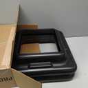 The Original STEP Exercise Step Platform, Health Club Size Stepper for Exercise at Home with 4 Stackable Risers for Height Adjustments (Grey)