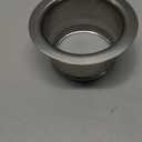 Extended Garbage Disposal Flange, Deep Kitchen Sink Flange for Disposers That Use A 3 Bolt Mount, Fit 3-1/2 Inch Standard Sink Drain Hole