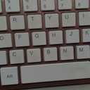 Wireless Keyboard and Mouse Ultra Slim Combo, TopMate 2.4G Silent Compact USB 2400DPI Mouse and Scissor Switch Keyboard Set with Cover, Batteries Included, for PC/Laptop/Windows/Mac - Rose Gold White