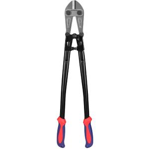 WORKPRO W017006A Bolt Cutter, Bi-Material Handle with Soft Rubber Grip, 24", Chrome Molybdenum Steel Blade