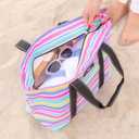 SCOUT Joyride - Large Sandproof Beach Bag For Women - Durable Mesh Woven Beach Tote, Pool Bag - Fabric Lets Sand Escape