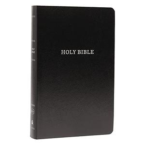 KJV Holy Bible: Gift and Award, Black Leather-Look, Red Letter, Comfort Print: King James Version