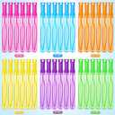 Bubble Wand, 60 Pcs Bubble Wands Bulk in 6 Colors, Bubble Party Favors for Kids, Summer Toys, Indoor Outdoor Activity, Themed Birthday, Wedding, for Girls & Boys