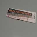 Heel Hunks Cap Protectors for High Shoes | 10 Sizes Sets | Replacement Savers for Stiletto and Pumps Tips | Stoppers for Grass Covers and Protects | Anti-Slip (Clear)