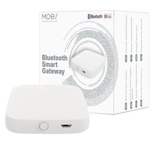 Add MOES FingerBot Tuya Bluetooth Hub Link FingerBot to Wi-Fi (Support 2.4GHz) Compatible with Alexa, Google Home, IFTTT and Timmer Control. One Gateway Can Connect Multiple FingerBots(1 White Pack)