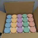 20 Pack Glass Baby Food Storage Containers, 4 oz Leakproof Baby Food Jars with Lids, Small Glass Food Containers for Infant Baby, Freezer & Microwave Safe, BPA Free