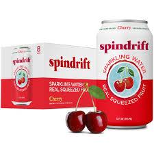Spindrift Cherry Sparkling Water Cans 24 Packs. Best By 11/17/26 