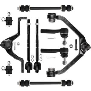 SCITOO 10pcs Front Suspension Kit Upper Control Arm Inner Outer Tie Rod End Sway Bar Link Lower Ball Joint Fit 1998-2011 For Ford Ranger 1998-2001 For Ford Explorer